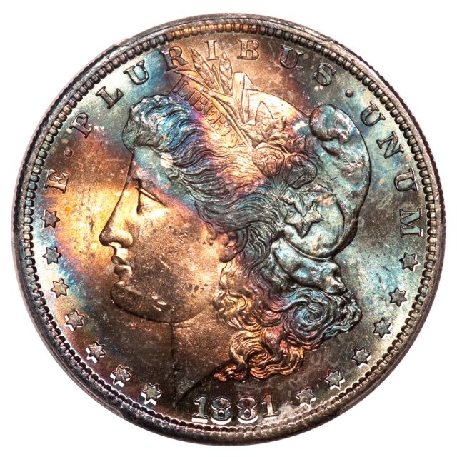 1881-S $1 Morgan Dollar PCGS MS63