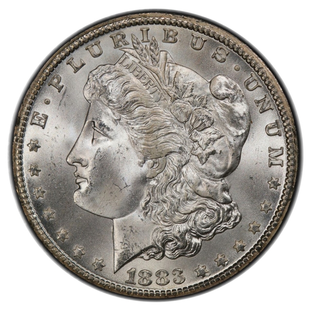 1883-CC $1 Morgan Dollar PCGS MS65