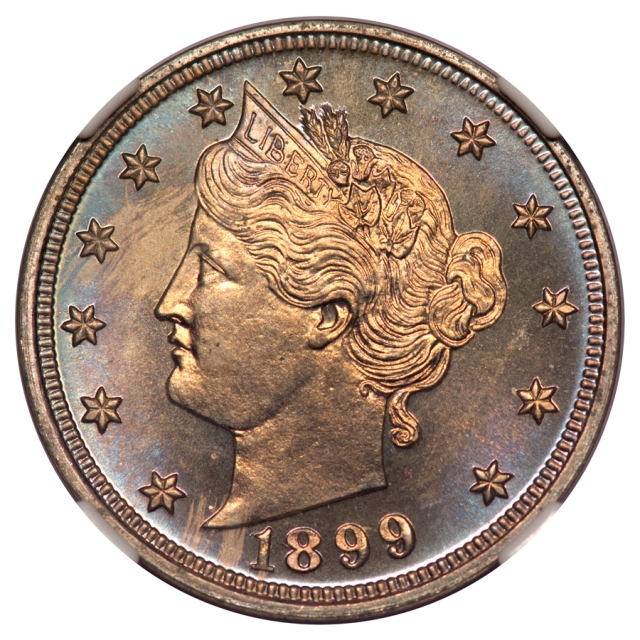 1899 Liberty Nickel 5C NGC PR66 (CAC)