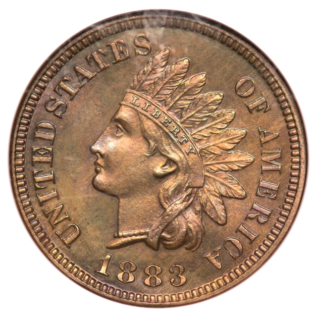 1883 1C Indian Cent - Type 3 Bronze NGC PF64BN (CAC)