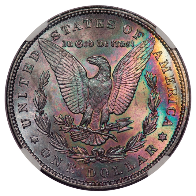 1896 Morgan Dollar S$1 NGC MS63