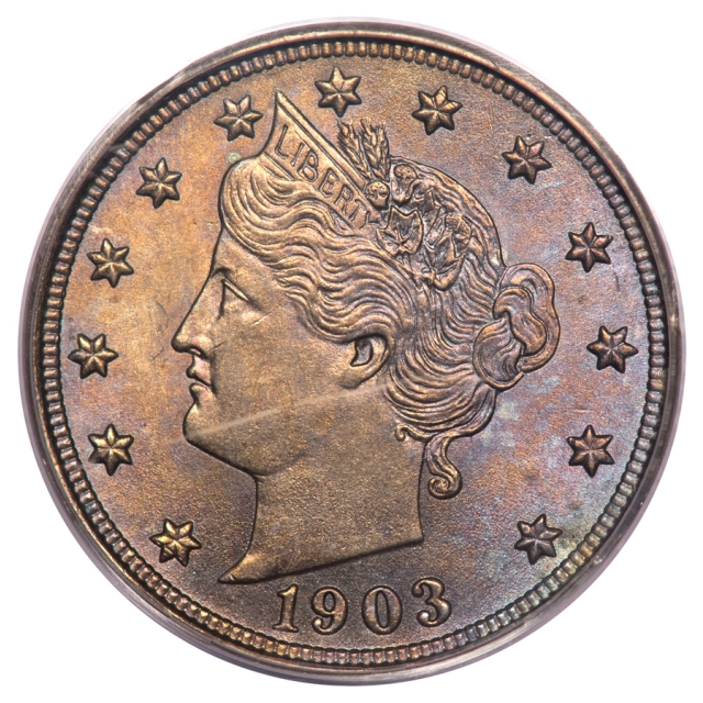 1903 5C Liberty Nickel PCGS MS63