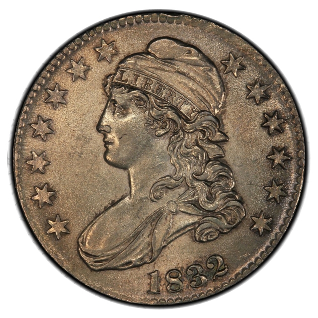 1832 50C Small Letters O-120a Capped Bust Half Dollar PCGS MS61