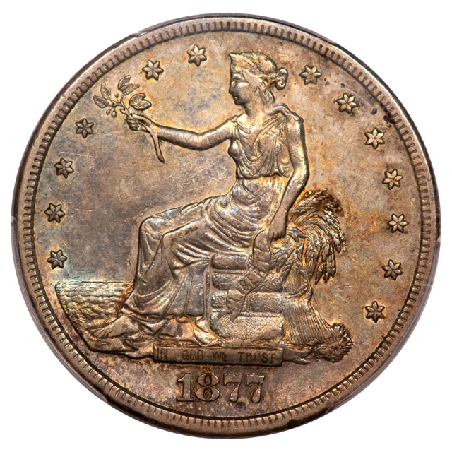 1877-S T$1 Trade Dollar PCGS XF45