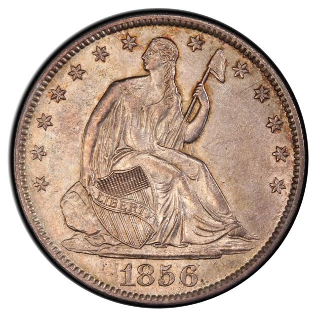 1856-O 50C Liberty Seated Half Dollar PCGS AU55