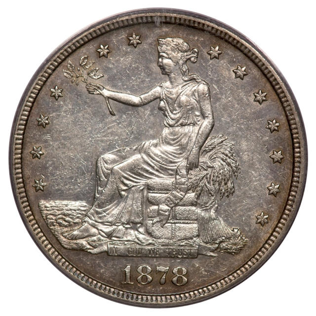 1878-S T$1 Trade Dollar PCGS AU58