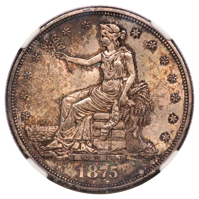 1875-CC Trade Dollar T$1 NGC MS63