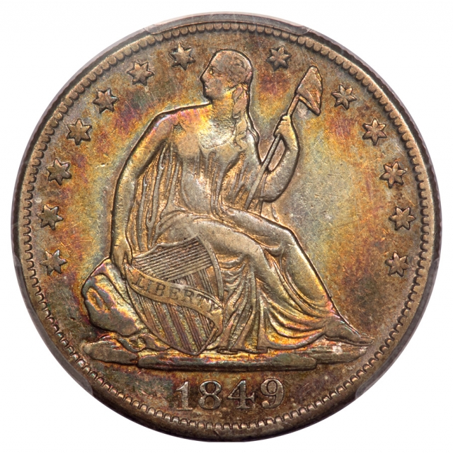 1849-O 50C Liberty Seated Half Dollar PCGS VF30
